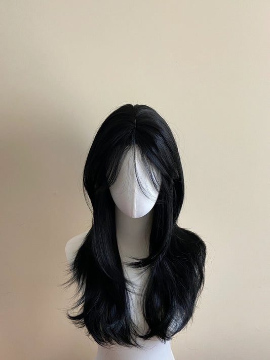【New collection】Wolfcut  layed  wavy hair |  Synthetic Wig | 22 Inches